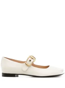 Chloé: Белые балетки 