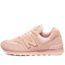 New Balance: Розовые кроссовки 