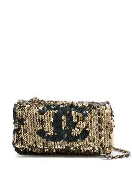 CHANEL Pre-Owned: Синяя сумка 