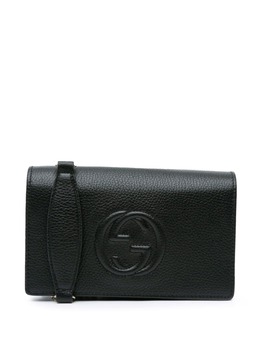 Gucci Pre-Owned: Чёрный кошелёк 