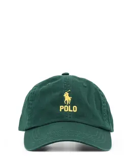 Polo Ralph Lauren: Зелёная кепка 