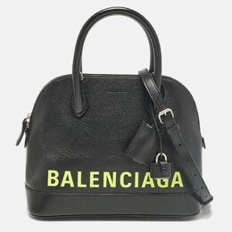 Balenciaga: Чёрная сумка  Ville