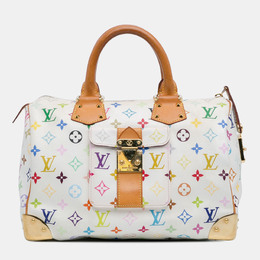 Louis Vuitton: Многоцветная сумка  Speedy 30