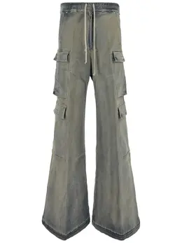 Rick Owens Drkshdw: Хлопковые брюки  Cargo