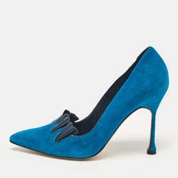 Manolo Blahnik: Голубые туфли 