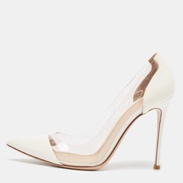 Gianvito Rossi: Белые туфли  Plexi