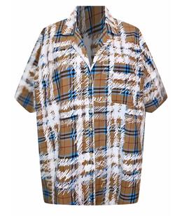 BURBERRY: Хлопковая рубашка 