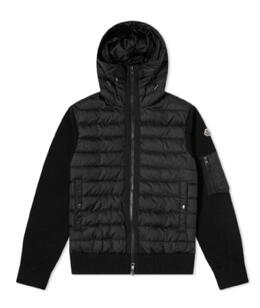 MONCLER: Пуховик с капюшоном 