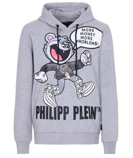 PHILIPP PLEIN: Серая толстовка 