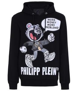 PHILIPP PLEIN: Чёрная толстовка 