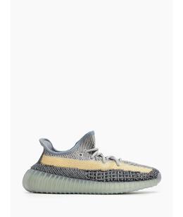 ADIDAS YEEZY: Голубые кроссовки 