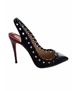 CHRISTIAN LOUBOUTIN: Чёрные туфли 