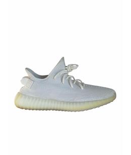 ADIDAS YEEZY: Белые кроссовки 