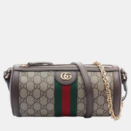 Gucci: Бежевая сумка  Ophidia GG