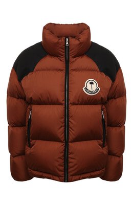 Moncler Genius: Коричневая куртка 