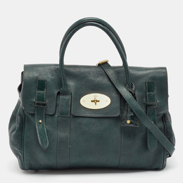 Mulberry: Зелёная сумка  Bayswater