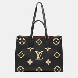 Louis Vuitton: Чёрная сумка-шоппер 