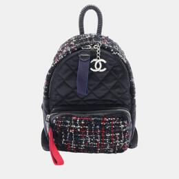 Chanel: Чёрный рюкзак 