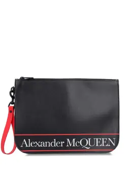 Alexander McQueen: Чёрный клатч 