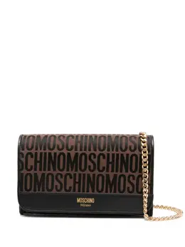 Moschino: Коричневый кошелёк 