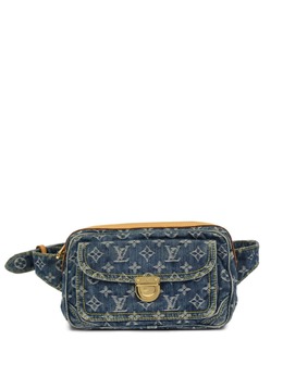 Louis Vuitton Pre-Owned: Голубая сумка 