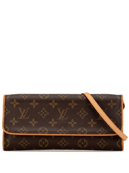 Louis Vuitton Pre-Owned: Коричневая сумка через плечо 