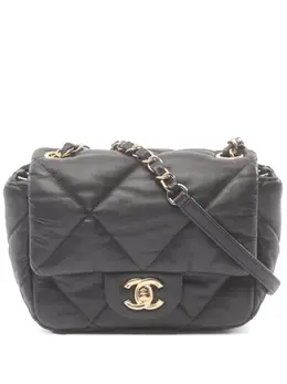 CHANEL Pre-Owned: Чёрная сумка через плечо 