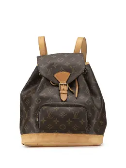 Louis Vuitton Pre-Owned: Коричневый рюкзак 