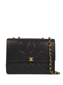 CHANEL Pre-Owned: Чёрная сумка 