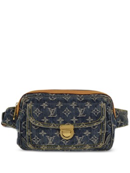 Louis Vuitton Pre-Owned: Голубая сумка 