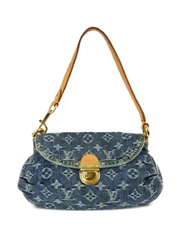 Louis Vuitton Pre-Owned: Голубая сумка 