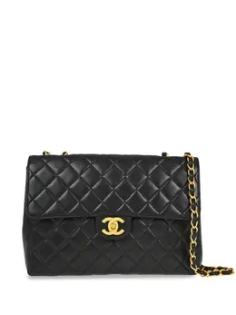 CHANEL Pre-Owned: Чёрная сумка 