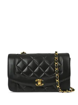CHANEL Pre-Owned: Чёрная сумка 