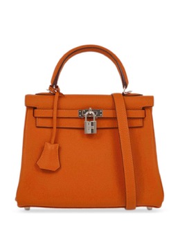 Hermès Pre-Owned: Оранжевая сумка 