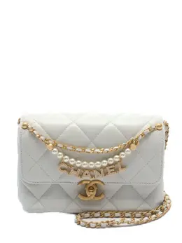 CHANEL Pre-Owned: Белая сумка 