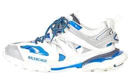 Balenciaga: Белые кроссовки  Track