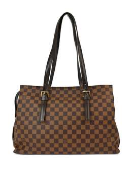 Louis Vuitton Pre-Owned: Коричневая сумка-шоппер 