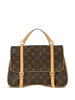 Louis Vuitton Pre-Owned: Коричневая сумка 