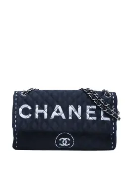 CHANEL Pre-Owned: Чёрная сумка 