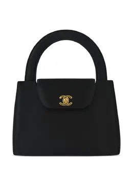 CHANEL Pre-Owned: Чёрная сумка 