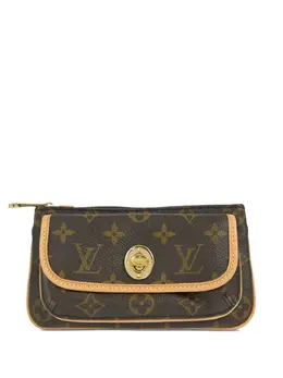 Louis Vuitton Pre-Owned: Коричневый клатч 