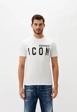 Dsquared2: Белая футболка 