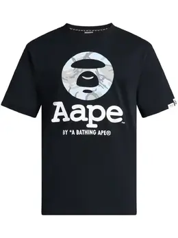 AAPE BY *A BATHING APE®: Футболка с принтом 