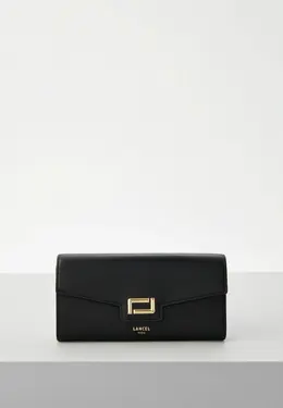 Lancel: Чёрный кошелёк 