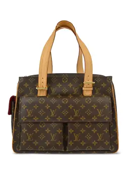 Louis Vuitton Pre-Owned: Коричневая сумка 