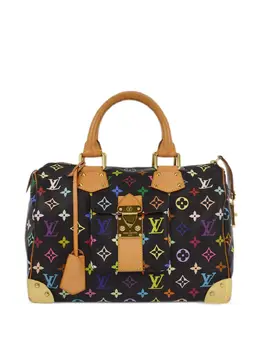 Louis Vuitton Pre-Owned: Чёрная сумка 