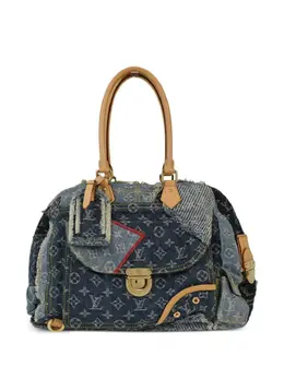 Louis Vuitton Pre-Owned: Голубая сумка 