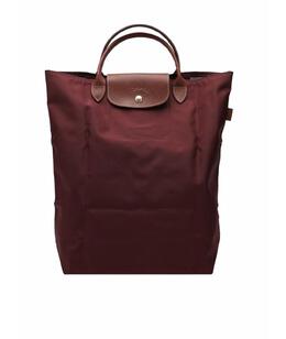 LONGCHAMP: Бордовая сумка 