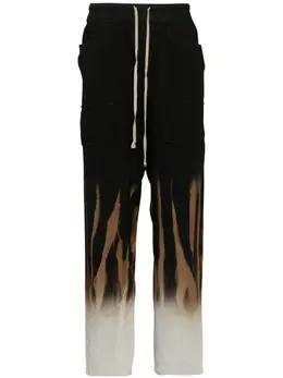 Rick Owens DRKSHDW: Чёрные брюки 
