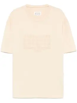 Maison Margiela: Светлая футболка 